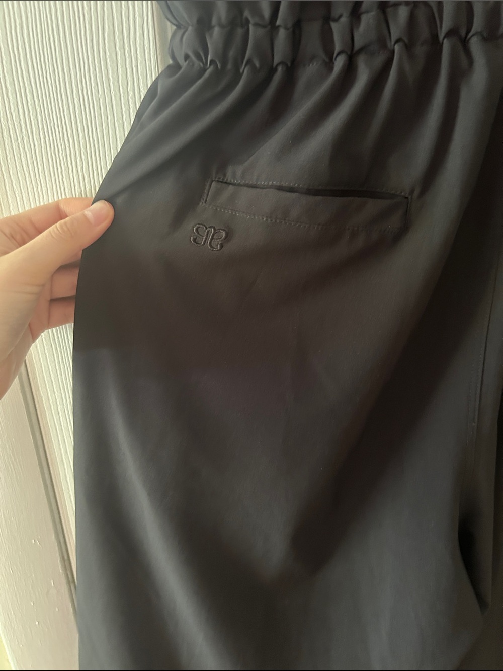 Albion Black Cap-Sleeve Wide-Leg Jumpsuit - Picture 7 of 7